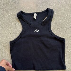 ALO Yoga Black Tank Top
